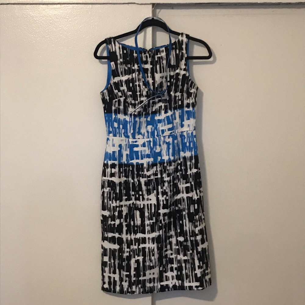 Maggy London Sheath Dress with Belt